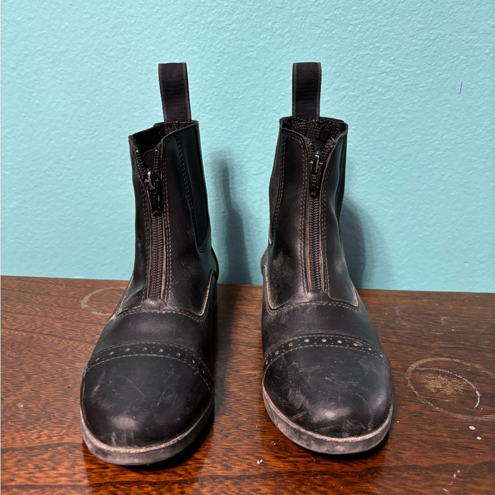 Black Kid’s Equistar horseback riding boots